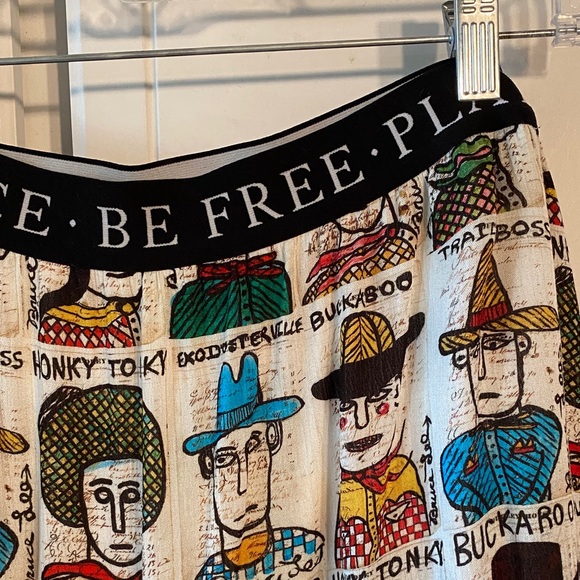 Double D Ranch Graphic Print Maxi Skirt cowpoke xl nwt - Picture 10 of 12